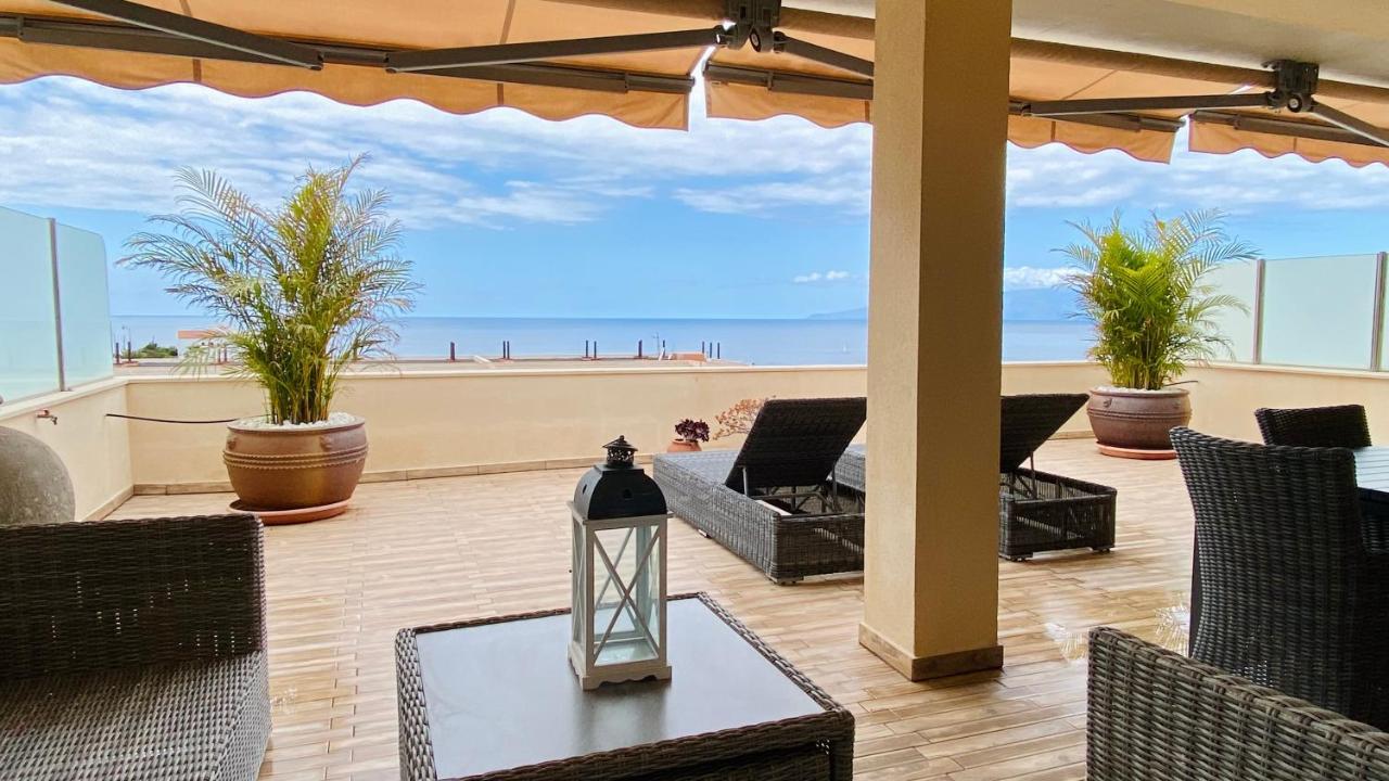 Penthouse Apartment Zentral Und Ruhig Gelegen Puerto de Santiago  Luaran gambar